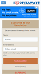 Mobile Screenshot of ilovegiveaways.com
